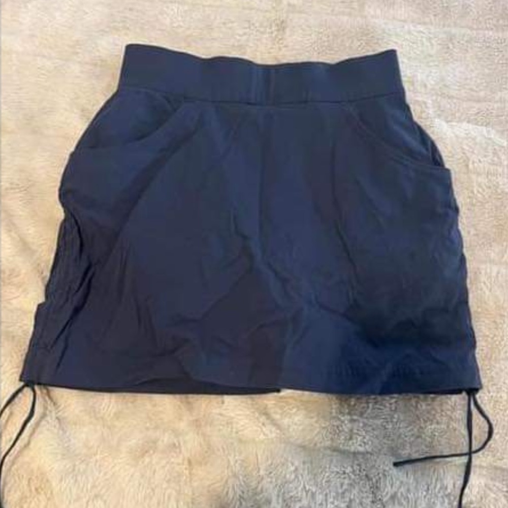 Columbia Skort drawstring, waterproof navy blue slate, XS - Picture 2 of 3